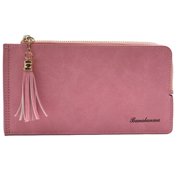 Womens RFID Bifold Phone Wallet Cards Organizer - Picture 2 of 5